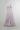 Aurora One Shoulder Maxi Dress — Frost Lilac, product back view