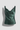 Evelyn Draped Cowl Neck Top Fern Shadow front view