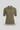 Emilia Knit Polo Top — Olive Stone — Product Front