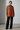 Terracotta Cedar — Female model wearing Victoria Tailored Utility Jacket, front pose