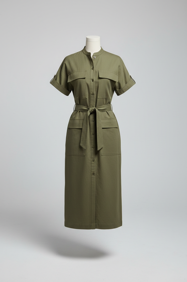 Moss Khaki — Front View