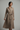 Victoria Belted Shirt Dress in Desert Stone - model alternate pose
