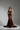 Vivienne Sculpted Mermaid Gown — Garnet Bronze — Model Front