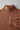 Dusty Copper - Knit, neckline and cuff close-up