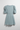 Camille Puff Sleeve Mini Dress in Ocean Mist - back view