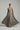 Aurora One Shoulder Maxi Dress — Lagoon Cyan, model alt pose