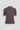 Emilia Knit Polo Top — Plum Smoke — Product Front