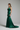 Vivienne Sculpted Mermaid Gown — Emerald Moss — Model Alt Pose