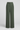 Victoria Pleated Wide Leg Trousers — Moss Cedar — Product Front