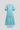 Amelia Tiered Cotton Dress — Crystal Aqua — Product Front
