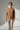 Warm Stone - Model wearing Aurora Ribbed Knit Sweater