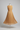 Isabelle Pleated Midi Dress — Honey Dune, product back view