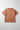 Jackie Essential Oversized Tee in Terracotta Sand - front view