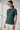Ocean Moss - Model wearing Amelia Premium Polo Shirt