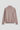 Amelia Half Zip Knit Sweater in Orchid Sand — back view