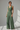 Moss Green - Model wearing Stella Wide Leg Jumpsuit