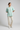 Jackie Essential Oversized Tee in Frosted Mint - model alternate pose