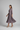 Isabelle Pleated Midi Dress — Vintage Orchid, model alt pose