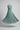 Sophia Pleated Wrap Midi Dress in Frosted Seafoam - product back view