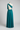 Aurora One Shoulder Maxi Dress — Lagoon Cyan, product front view