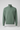 Amelia Half Zip Knit Sweater in Arctic Fern — front view
