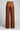 Victoria Pleated Wide Leg Trousers — Cinnamon Bronze — Product Back
