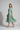 Isabelle Pleated Midi Dress — Arctic Jade, model alt pose