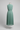 Isabelle Pleated Midi Dress — Arctic Jade, product back view