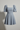Camille Puff Sleeve Mini Dress in Ocean Mist - product only