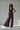 Midnight Plum - Model wearing Stella Wide Leg Jumpsuit