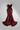 Vivienne Couture Gown in Burgundy Velvet — product only