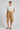 Charlotte Tailored Bermuda Shorts — Driftwood Gold — Model Shot 1