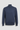 Amelia Half Zip Knit Sweater in Blue Ember — front view